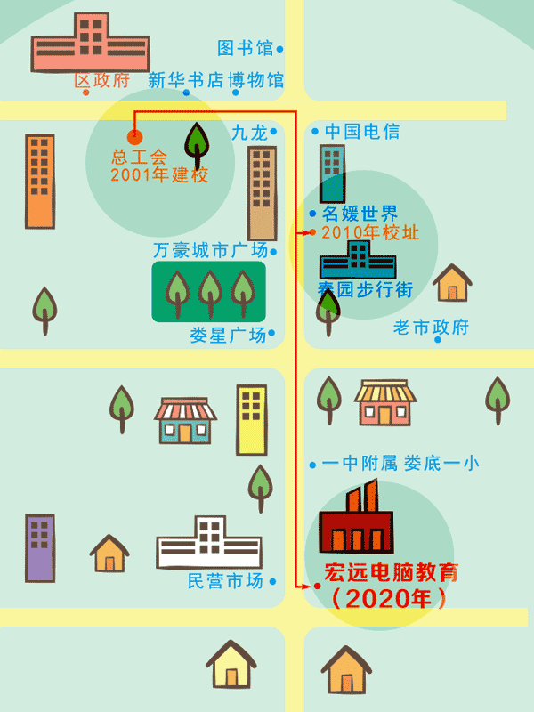 学校地图